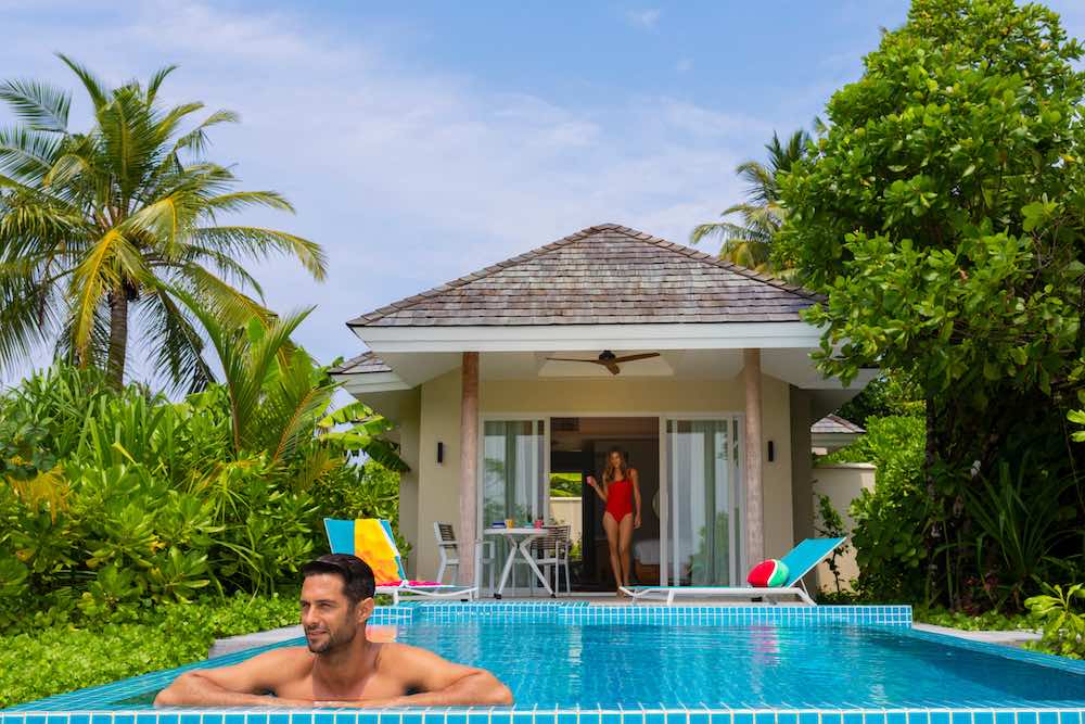 Beach Villa with Swirl Pool at Kandima, view 3